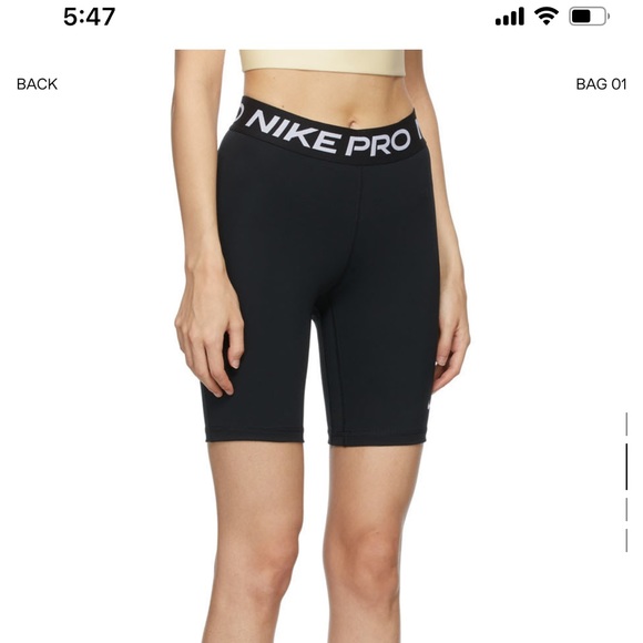 Nike Pro 365 8 inch shorts - Picture 3 of 4